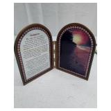 Footprints in the Sand Decorative Religious Plaque