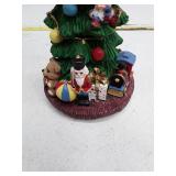 16\" Lighted Musical Christmas Tree with Gnomes