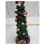 16\" Lighted Musical Christmas Tree with Gnomes
