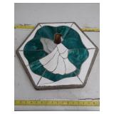 Vintage Angel Stained Glass Stepping Stone