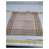 Rustic Striped Linen Napkin Set