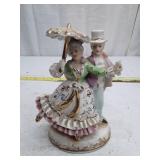 Vintage Victorian Porcelain Figurine Pair