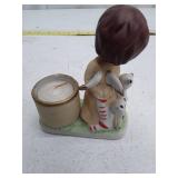 Vintage Christmas Lumikins Candle Holder