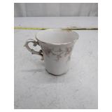 Vintage Floral Porcelain Teacup