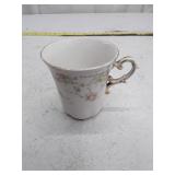 Vintage Floral Porcelain Teacup