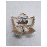 Vintage Kansas State Capitol Building Souvenir Dish