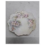 Vintage Malmaison Bavaria Floral Decorative Plate