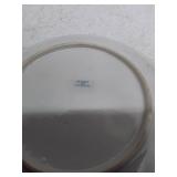 Vintage Japanese Hand-Painted Floral Plate