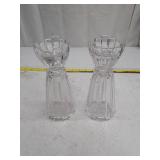 Gorham Full Lead Crystal Candlesticks - Germany