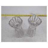 Gorham Full Lead Crystal Candlesticks - Germany