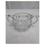 Vintage Cut Glass Salt Cellar