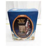 Vintage Christmas Eve Musical House Display