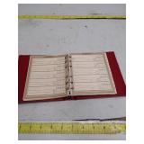 Vintage Stylecraft Christmas Card List Book