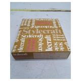 Vintage Stylecraft Christmas Card List Book