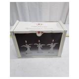 Renaissance Angels Porcelain Candle Holders Set