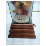 Musical Anniversary Waltz Glass Orchid Display