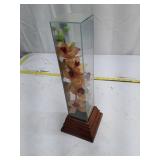Musical Anniversary Waltz Glass Orchid Display