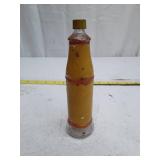 Vintage Glass Sauce or Condiment Bottle