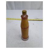 Vintage Glass Sauce or Condiment Bottle