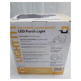 600 Lumen LED Porch Light - Bronze