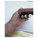 Stainless Steel Precision Shafts with Wooden Storage Block