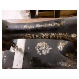 Antique Singer Sewing Machine, foot Powered, no belt