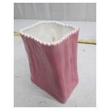 Pink Ceramic Bunny Face Vase by Silvestri