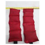 Diversified Products DP Red Ankle Weights, 2-1/2 lbs each