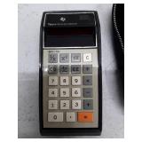 Vintage Texas Instruments SR-10 Electronic Slide Rule Calculator with Case, not sure if works.