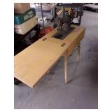 Vintage Kenmore Sewing Machine with Cabinet, does not power on.