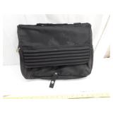 Vintage Black Nylon Messenger Bag