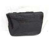 Vintage Black Nylon Messenger Bag