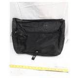 Vintage Black Nylon Messenger Bag