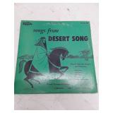 Vintage Songs from Desert Song LP - Royale Records 1891
