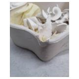 Vintage Ceramic Bisque Slip Casting Mold with Fragments