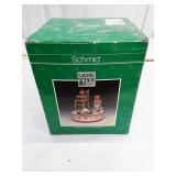 Vintage Schmid Holiday Friends Animated Music Box - Playmates Tune (1992)
