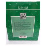 Vintage Schmid Holiday Friends Animated Music Box - Playmates Tune (1992)