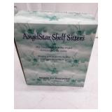 AngelStar Shelf Sitter with Pet - Decorative Angel Figurine - Angel Hugs