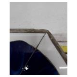 Vintage Angel Stained Glass Hexagonal Stepping Stone