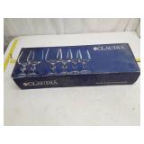 Vintage Claudia Crystal Wine Glasses Set - Czechoslovakia - Style Varies