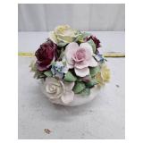Vintage Coalport Bone China Floral Arrangement