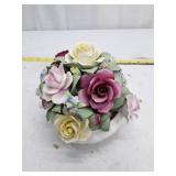 Vintage Coalport Bone China Floral Arrangement