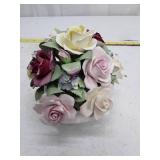 Vintage Coalport Bone China Floral Arrangement