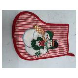 Vintage Snowman Christmas Stocking