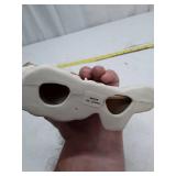 Vintage White Ceramic Angel Picture Frame