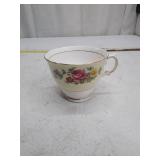 Vintage Colclough Floral Bone China Tea Cup