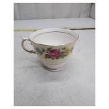 Vintage Colclough Floral Bone China Tea Cup