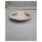Vintage Coalclough Floral Bone China Saucer