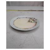 Vintage Bavaria Thomas Porcelain Plate with Rose Garland