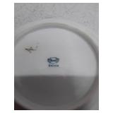 Vintage Bavaria Thomas Porcelain Plate with Rose Garland